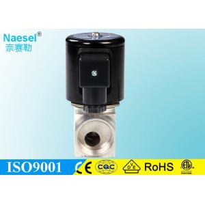 China Compact Dual Solenoid Valve , 1 Inch Asco Diaphragm Valve For Steam Hot Water supplier