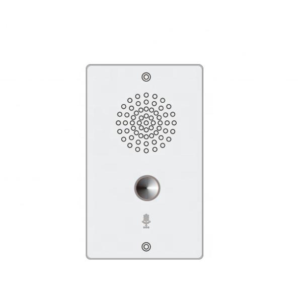 Téléphone d'aide à l'interphone vocal IP55 avec haut-parleur moniteur pleine gamme 3W