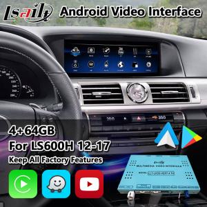 China Lsailt Android Multimedia Video Interface for Lexus LS 600H 460 460L AWD F Sport 2012-2017 supplier