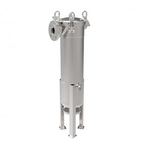 China Stainless Steel Bag Filter Housing For Water Liquid Filtration supplier