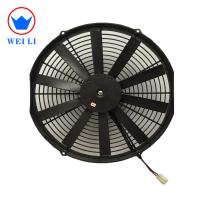 China Bus / Truck Condenser 12v 14 Inch Cooling Fan Auto Air Conditioner Parts on sale