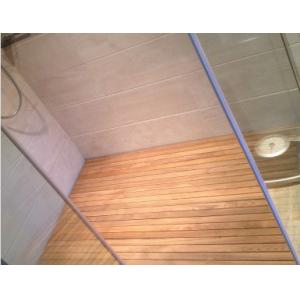 highly waterproof teak wood shower flooring