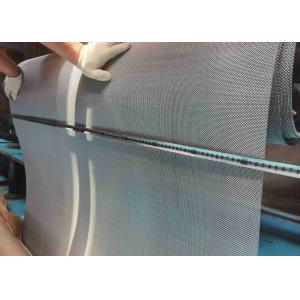 Pantalla de malla de alambre metálico de protección de seguridad a prueba de robos con perfil de aluminio, tejido liso