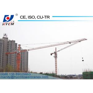 56m Boom Construction Building Hammer Head Tower Crane Test In Building Construction Site