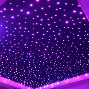China FCC PMMA Led Star Ceiling Panels Caviar Hotel Lobby For Cinema Roof supplier