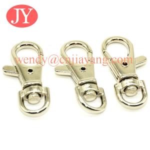 jiayang 36mm  shiny silver trigger snap hook for key rings key chains