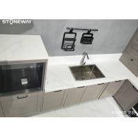 China Polished Kitchen Countertop Materials Quartz Engineered Quartz Countertops on sale