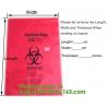 Aerohazard Biological Hazard Bag 240x160mm,Red Medical Waste Disposal Bags | US