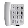 PK3000 Big Button Landline Phone Amplified Sound, Perfect for Seniors and Visually Challenged