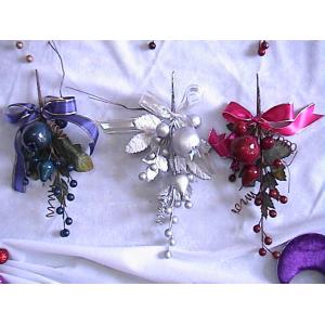 China OEM Plastic Personalised Christmas Decorations 3cm Baubles Hanging on Xmas Tree supplier