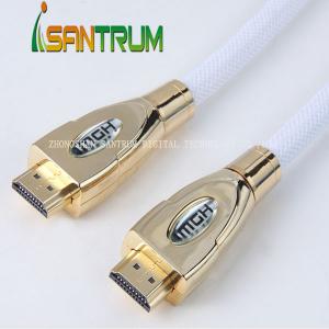 1080P High End gloden HDMI Cable with Ethernet Support 3D