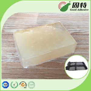 China Pressure Sensitive Industrial Hot Melt Glue , Milk Yellow Car Trim Adhesive Hot Melt supplier