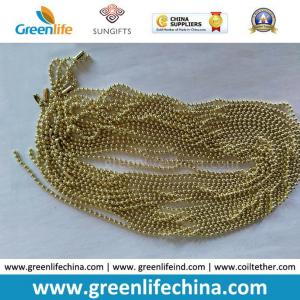 China Factory Supply Fashion Jewelry Gold Plated Metal Chain Curtain supplier