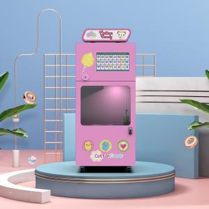 Credit Card Fairy Floss Vending Machine 12 Candy Flowers Food Grade