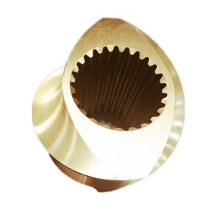 Wear Resistant HRC 58-62 Triangle Flighted Screw Element Plastic Extruder Segments