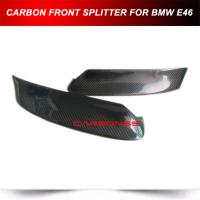 100% REAL CARBON FIBER SPORT CSL FRONT BUMPER LIP SPLITTER FOR 01-04 BMW E46 M3 (Fits: BMW)