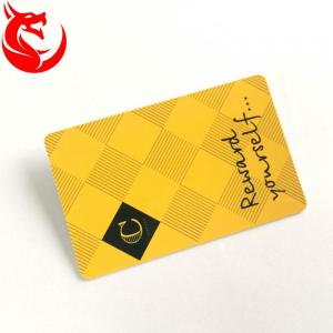 China Gold Read Write Metal Wallet Card High Glossy Hot Stamping Or Magnetic Stripe supplier