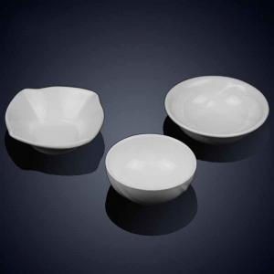 China Modern Bowls Set Porcelain Flower Designs Ceramic Unusual Shaped Soup Bowls supplier