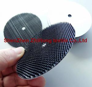 China Polishing abrasive backing pad with heavy duty hook and loop fastener on sale 