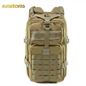 Khaki Oxford TAN Tactical Hiking Backpack Thicken 40L Camping