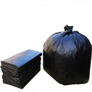 Black 25 Micron Garbage Bin Liner Poly Separate Recycling Waste Bin Bags
