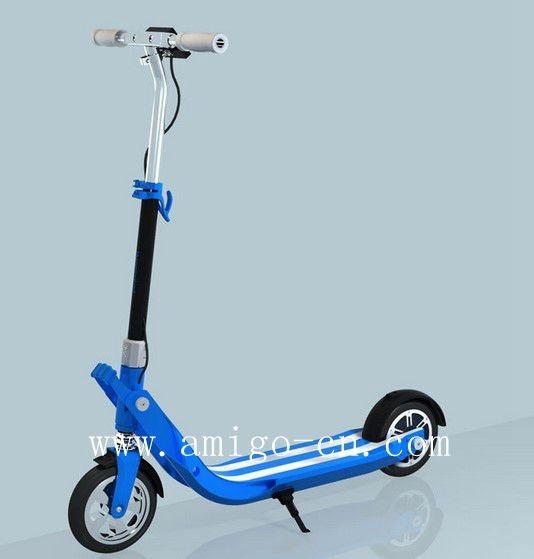 Foldable Two Wheels Electric Scooter With Handles and Night Light