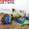China Profundidad de dragado de 8m-20m Siemens PLC Flujo de agua 5000m3 Roda Bucket Dredger con cabeza wholesale