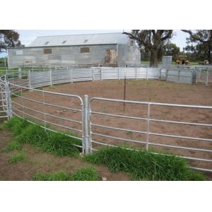 China 12ft Galvanized Farm Bar Gate Horse Racecourse Fence supplier
