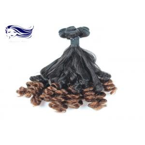 Real Aunty Fumi curly hair Ombre Color for short hair 1B / 27