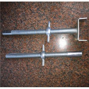 China Stable Material Building Fasteners / Prop Jack Scaffolding Adjustable Hollow Base Jack wholesale