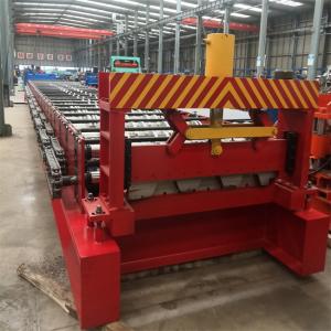 GI Steel Deck Roll Forming Machine For Steel Construction Material