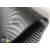 China 3K 200g 0.3mm Carbon Fiber Fabric For Reinforcement , Heat Resistant Insulation Materials wholesale