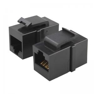 China Female 8P8C Keystone RJ45 Connector For Network Cable Extension supplier