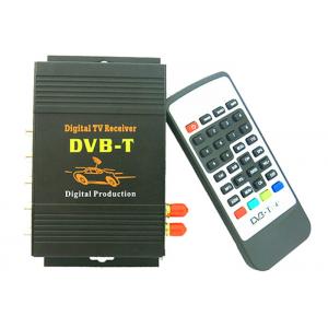 DVB-T MPEG-4 Box 4 output, dual antenna Car DVB-T MPEG-4 Digital TV Dual Tuner dvb-t receiver Mini TV Box  DVB-T618