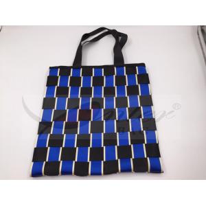China Two Tone Nylon Webbing Polyester Handbags For Shopping Customized Design wholesale