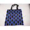 China Two Tone Nylon Webbing Polyester Handbags For Shopping Customized Design wholesale