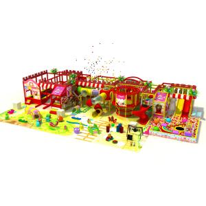 China Fun Kids Indoor Playground Equipment Candy Theme Colorful Children Play Set supplier
