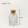 70ml Exquisite Creative Perfume Bottle Glass Bottle Metal Cap Bayonet Spray