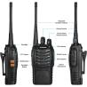 Tipo de terminal portátil UHF Radio Walkie-Talkies Bf-888s Directo para el rango de conversación de 0-10KM