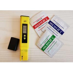 China ABS New Material PH Test Pen / Water PH Meter Customized Color supplier