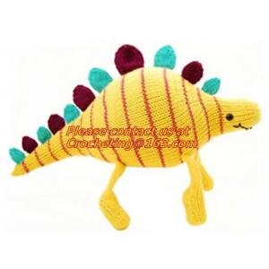 Knitting animal shaped toys, animal shaped whistle toys, colorful animal toy