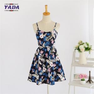 China Summer new lady backless beach patterns casual loose t-shirt prom dress ladies fashion clothing for sale supplier