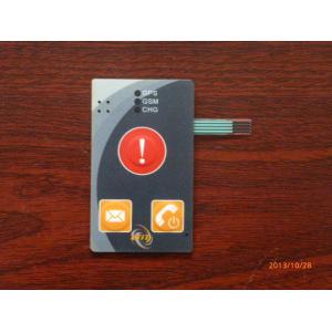 Graphic Membrane Overlay Keypads For Control Board , 250V DC Insulation Resistance