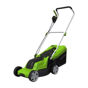 230v Power Hand Push Greenworks Garden Petrol Lawn Mower 98CC Engine