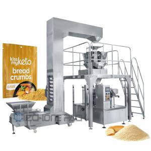 Type multifonctionnel personnalisation de sac de machine de conditionnement de miette de pain