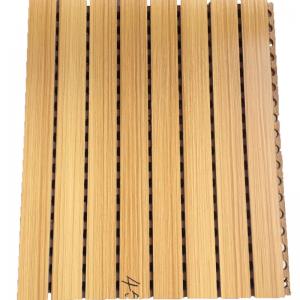 China Bamboo Interior 3d Wall Panel Grooved Decorative Ceilings Wall Panels supplier