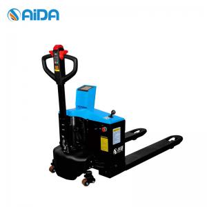China Digital Electric Pallet Jack Forklift 1.5 Tons  DC Motor With Scale supplier
