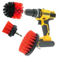 China Drill Brush Attachment Set All Purpose Power Clean Scrubber Brush For Kitchen Bathroom Cleaning on sale