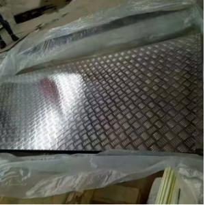 China 3003 H14 Aluminum Diamond Plate Embossed Sheet 1050 H16 1070 supplier