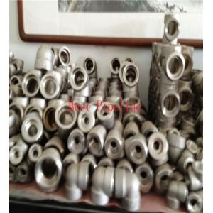 Duplex Stainless Steel Forged Pipe Fittings Swaged Nippolets Material Class 6000 9000